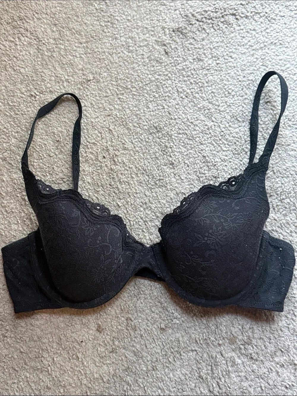 Maidenform Comfort Devotion Your Lift Black Lace Bra - Picture 9 of 9